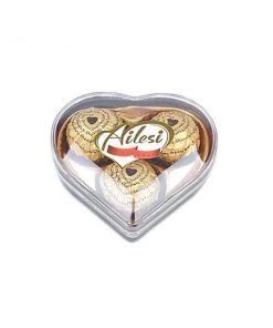 Shoppers Mart - Binondo Ailesi Chocolate Heart 3pcs 38g Confectionery