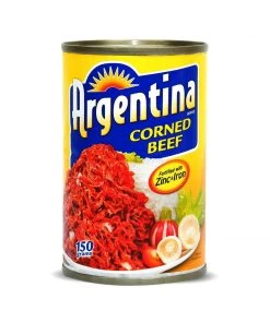 Shoppers Mart - Binondo Canned, Packed & Preserved Food Argentina Corned Beef Regular 150g
