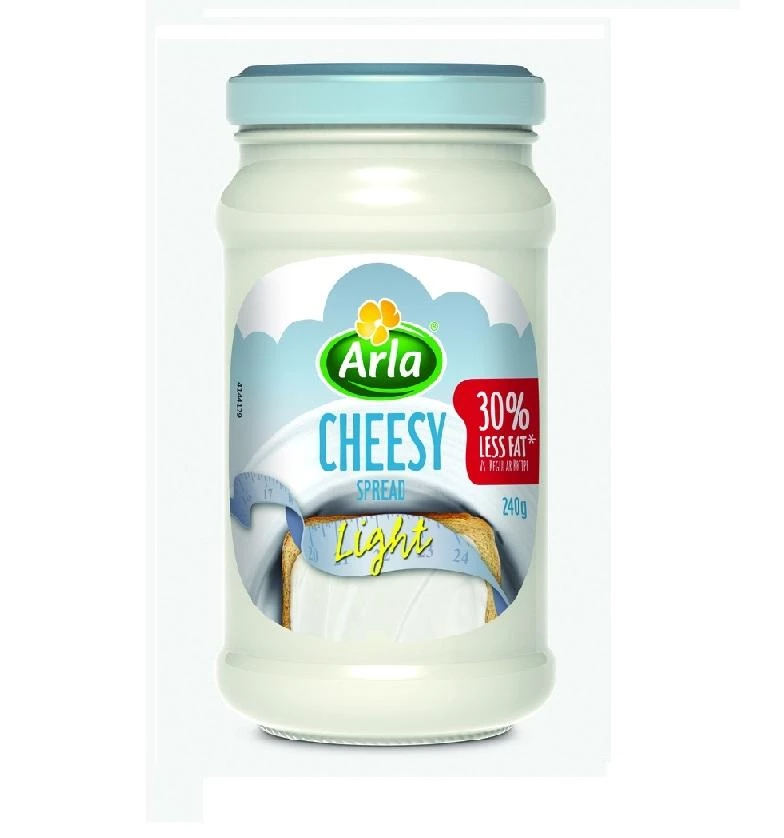 Shoppers' Mart Arla Cheesy Spread Light 240g 1 Shoppers' Mart Arla Cheesy Spread Light 240g