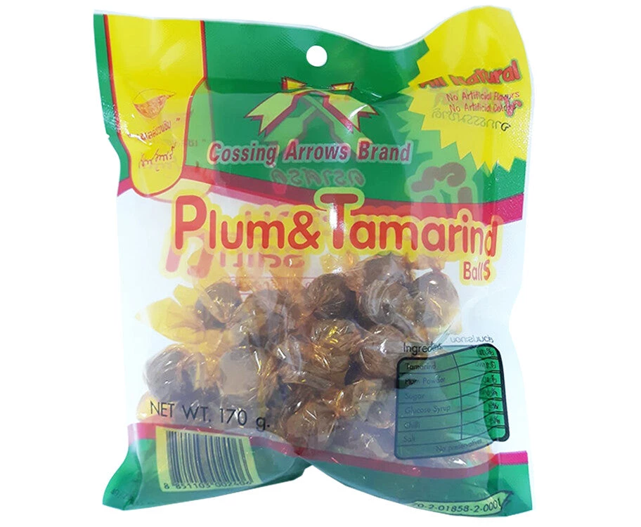 Shoppers Mart - Binondo Arrow Plum & Tamarind Balls 170g 1 Shoppers Mart - Binondo Arrow Plum & Tamarind Balls 170g