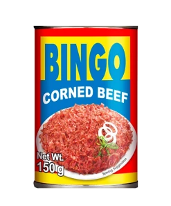 Shoppers Mart - Binondo Canned, Packed & Preserved Food Bingo Corned Beef 150g