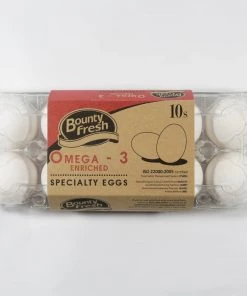 Shoppers Mart - Binondo Bounty Fresh Omega 3 Eggs 10s