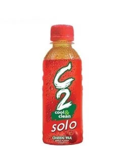 Shoppers Mart - Binondo Beverages C2 Green Tea Apple Solo 230mL