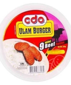 Shoppers' Mart CDO Hamburger Patties Mini 225g Frozen