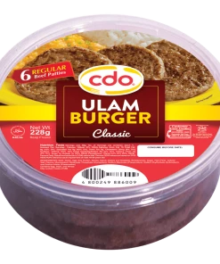 Shoppers Mart - Binondo CDO Hamburger Patties Regular 228g