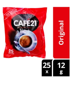 Shoppers Mart - Binondo Beverages Cafe21 2-in-1 Coffee Mix Unsweetened 25 X 12g