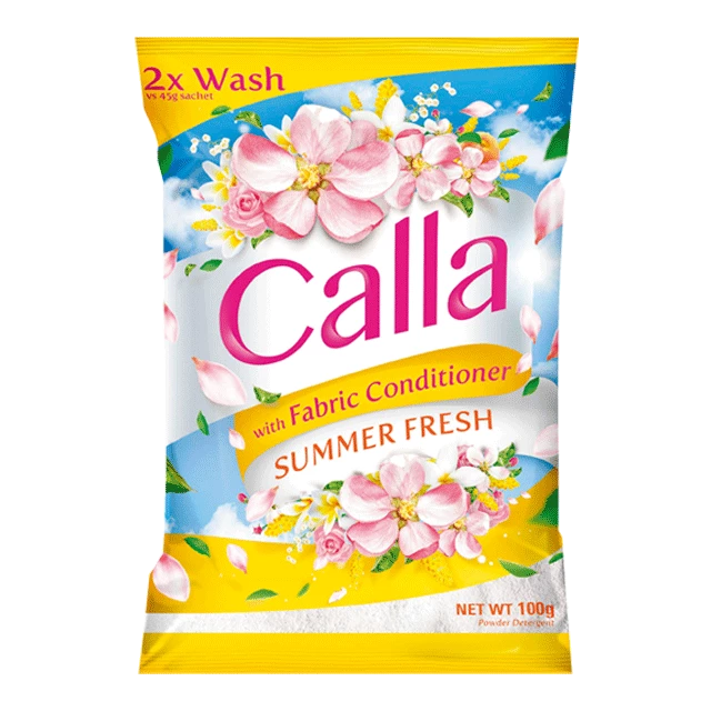 Shoppers Mart - Binondo Household & Laundry Calla Detergent Powder Summer Fresh 100g 1 Shoppers Mart - Binondo Household & Laundry Calla Detergent Powder Summer Fresh 100g