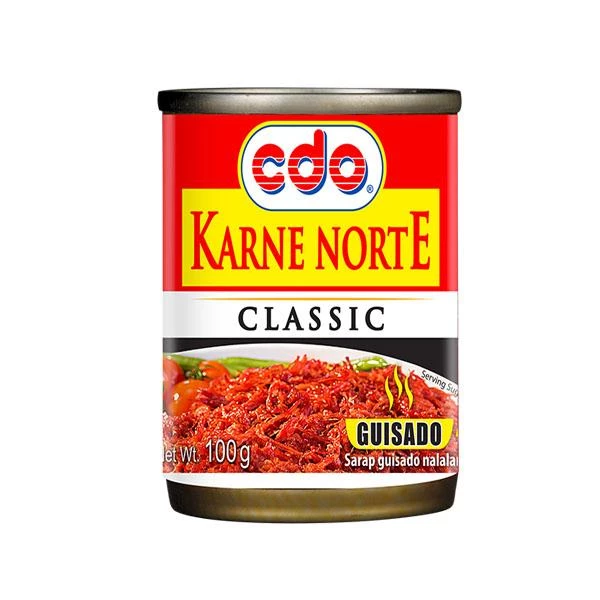 Shoppers Mart - Binondo CDO Karne Norte Regular 100g Canned, Packed & Preserved Food 1 Shoppers Mart - Binondo CDO Karne Norte Regular 100g Canned, Packed & Preserved Food