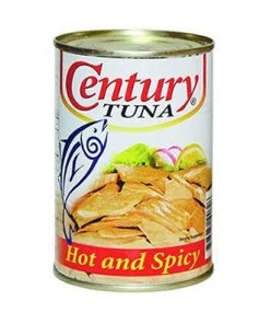 Shoppers Mart - Binondo Canned, Packed & Preserved Food Century Tuna Flakes Hot & Spicy 420g