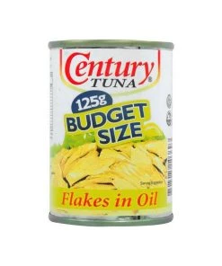 Shoppers Mart - Binondo Century Tuna Flakes In Oil 125g Canned, Packed & Preserved Food