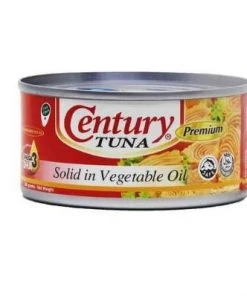 Shoppers Mart - Binondo Canned, Packed & Preserved Food Century Tuna Solid In Oil 184g