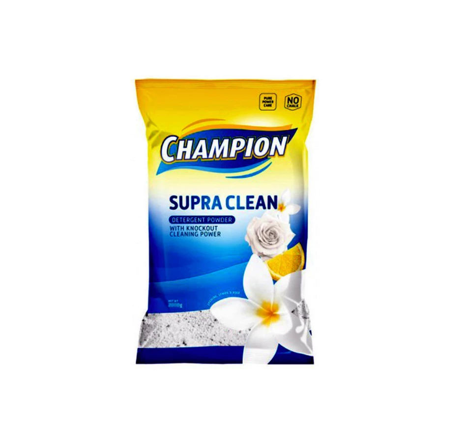 Shoppers Mart - Binondo Champion Detergent Powder Supra Clean 120g Household & Laundry 1 Shoppers Mart - Binondo Champion Detergent Powder Supra Clean 120g Household & Laundry
