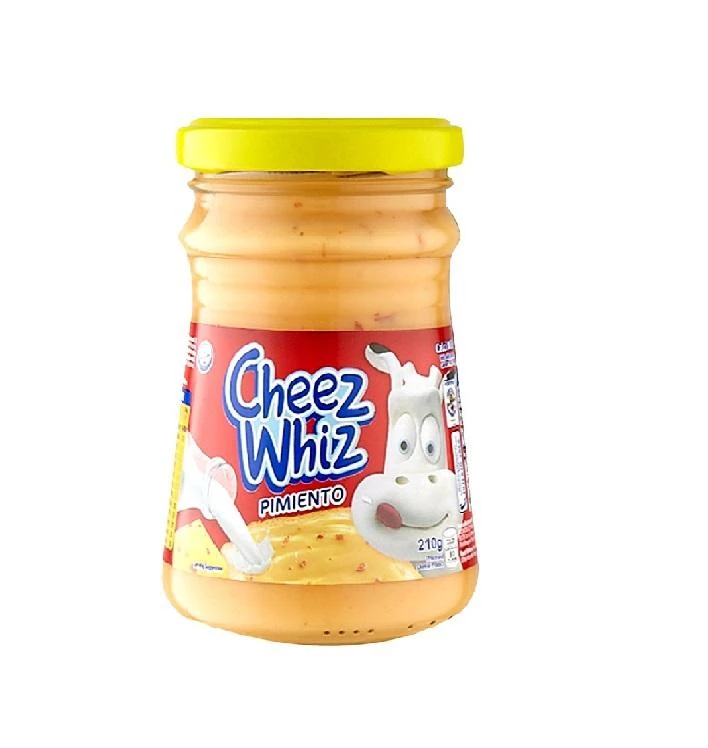 Shoppers' Mart Cheez Whiz Pimiento 210g Dressings & Spreads 1 Shoppers' Mart Cheez Whiz Pimiento 210g Dressings & Spreads