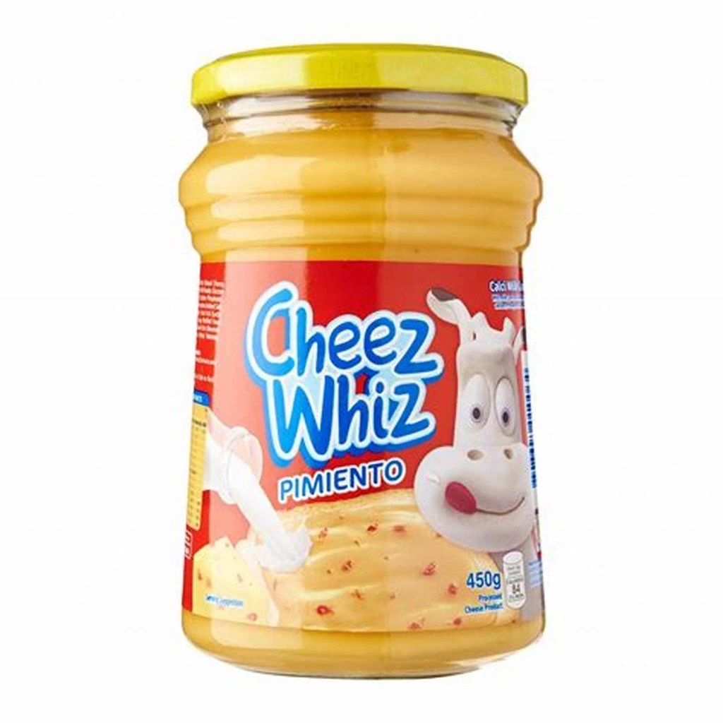 Shoppers' Mart Cheez Whiz Pimiento 440g Dressings & Spreads 1 Shoppers' Mart Cheez Whiz Pimiento 440g Dressings & Spreads