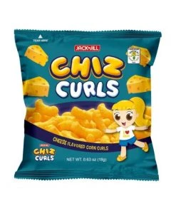 Shoppers Mart - Binondo Chiz Curls Snacks Cheese 18g