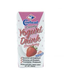 Shoppers Mart - Binondo Cowhead Yogurt Drink Strawberry 200mL Dairy, Chilled & Eggs