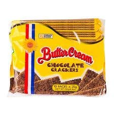 Shoppers Mart - Binondo Croley Butter Cream Crackers Choco 10S Biscuits, Crackers & Cookies