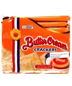Shoppers Mart - Binondo Croley Butter Cream Crackers Leche Flan 25gx10S