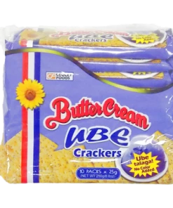 Shoppers Mart - Binondo Croley Butter Cream Ube 10S Biscuits, Crackers & Cookies