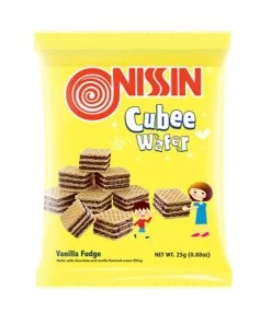 Shoppers Mart - Binondo NissinCubee Bitesize Wafer Vanilla Fudge 25g Snacks