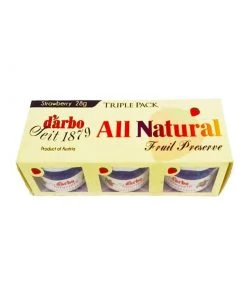 Shoppers' Mart Darbo Strawberry Minijars 28gx3