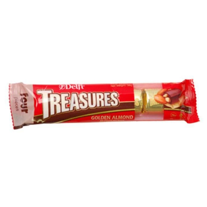 Shoppers Mart - Binondo Delfi Treasures Chocolate Golden Almond 36g 1 Shoppers Mart - Binondo Delfi Treasures Chocolate Golden Almond 36g