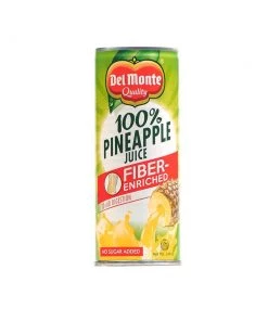 Shoppers Mart - Binondo Delmonte Juice Pineapple Fiber Enriched 240mL