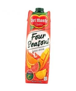 Shoppers Mart - Binondo Beverages Delmonte Juice Tetra Four Season 1L