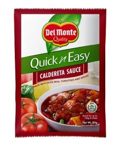 Shoppers Mart - Binondo Delmonte Quick & Easy Sauce Caldereta 80g Cooking Essentials