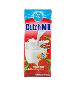 Shoppers Mart - Binondo Dutchmill Yogurt Milk Strawberry 180mL