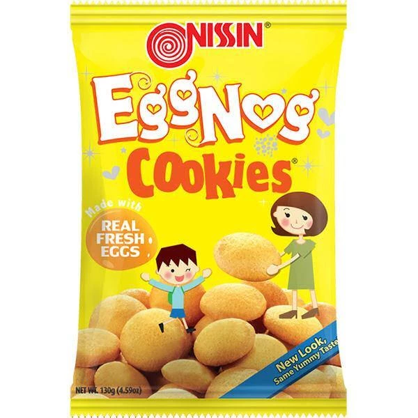 Shoppers Mart - Binondo Eggnog Cookies 130g 1 Shoppers Mart - Binondo Eggnog Cookies 130g