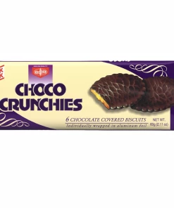 Shoppers Mart - Binondo Fibisco Chocolate Crunchies 6S Biscuits, Crackers & Cookies