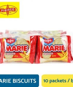 Shoppers Mart - Binondo Biscuits, Crackers & Cookies Fibisco Marie Biscuit 10S