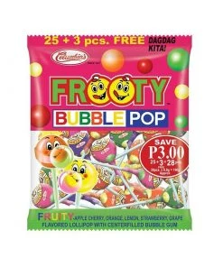 Shoppers Mart - Binondo Confectionery Frooty Lollipop Bubble Pop 20S