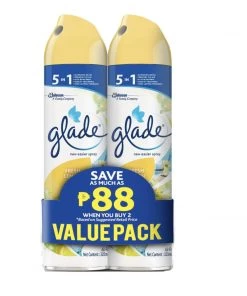 Shoppers Mart - Binondo Glade Air Freshener Fresh Lemon 320mL Twin Pack