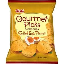 Shoppers Mart - Binondo Gourmet Picks Potato Chips Salted Egg 60g