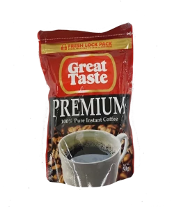 Shoppers Mart - Binondo Great Taste Premium Blend Coffee BudGet Pack 50G