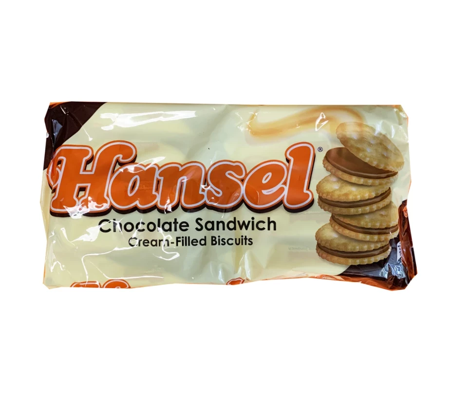 Shoppers Mart - Binondo Biscuits, Crackers & Cookies Hansel Sandwich Chocolate 10S 1 Shoppers Mart - Binondo Biscuits, Crackers & Cookies Hansel Sandwich Chocolate 10S