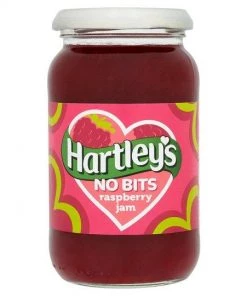 Shoppers' Mart Dressings & Spreads Hartleys Jam Raspberry Seedless 454g