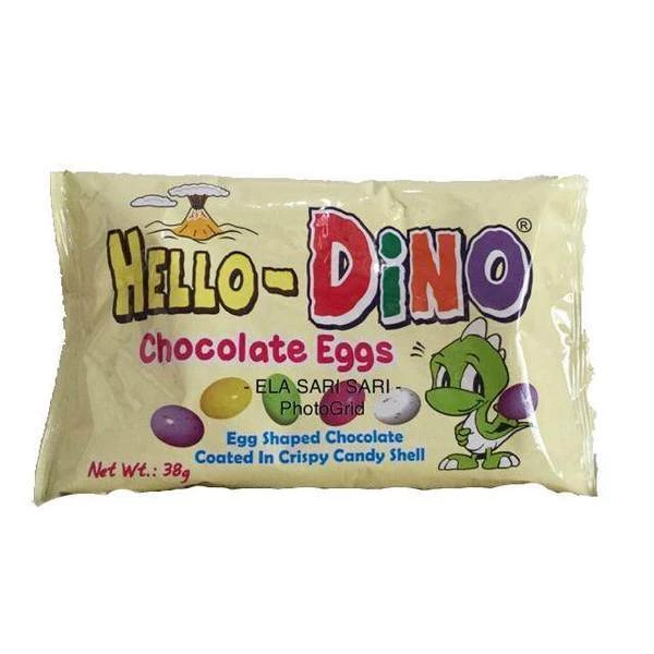 Shoppers Mart - Binondo Hello Dino Chocolate Eggs 38g Confectionery 1 Shoppers Mart - Binondo Hello Dino Chocolate Eggs 38g Confectionery