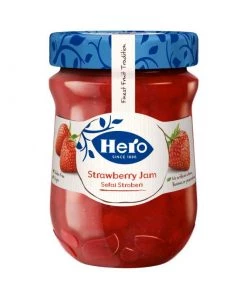 Shoppers' Mart Dressings & Spreads Hero Strawberry Jam 340g