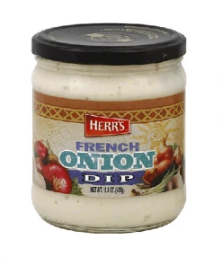 Shoppers' Mart Herrs Dip Creamy French Onion 425g