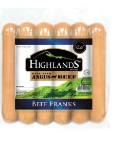 Shoppers' Mart Frozen Highlands Gold Beef Franks 500g