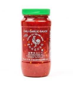 Shoppers' Mart Huyfong Chili Garlic Sauce 18oz Cooking Essentials