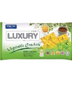 Shoppers Mart - Binondo Hwa Tai Luxury Crackers Vegetable 50g Biscuits, Crackers & Cookies