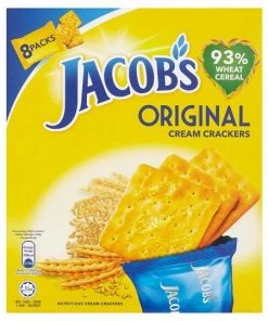 Shoppers Mart - Binondo Jacobs Cream Cracker Original 240g Biscuits, Crackers & Cookies