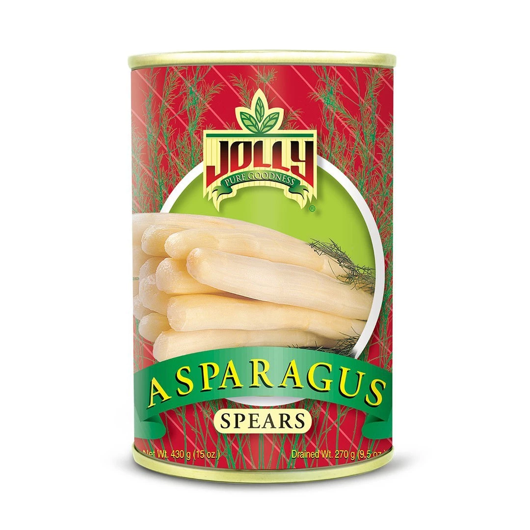 Shoppers Mart - Binondo Jolly Asparagus Spear 430g Canned, Packed & Preserved Food 1 Shoppers Mart - Binondo Jolly Asparagus Spear 430g Canned, Packed & Preserved Food