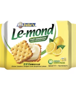 Shoppers Mart - Binondo Julies Le-Mond Lemon 170g Biscuits, Crackers & Cookies