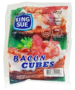 Shoppers' Mart King Sue Bacon Cubes 220g Frozen