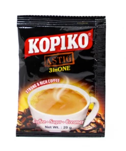 Shoppers Mart - Binondo Beverages Kopiko Astig Black 3In1 Hanger 20gx5S